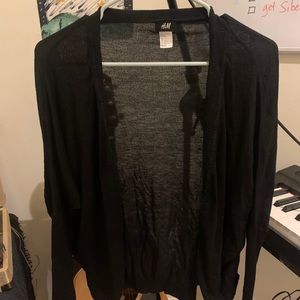 Simple Black H&M Cardigan